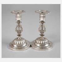 Paar Silberleuchter Schweden111