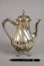 Silber Mokkakanne im Barockstil