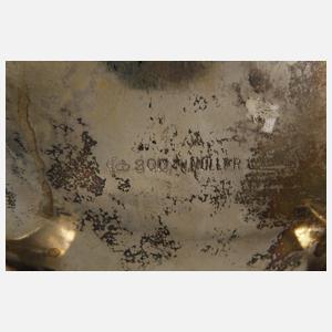 Silber Mokkakanne im Barockstil