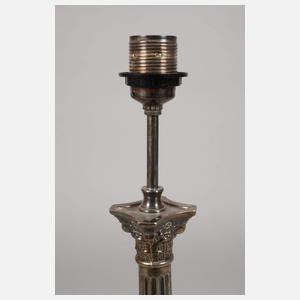 Silber Paar Tischlampen England