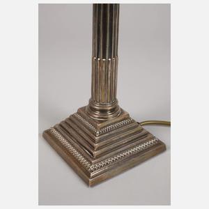 Silber Paar Tischlampen England