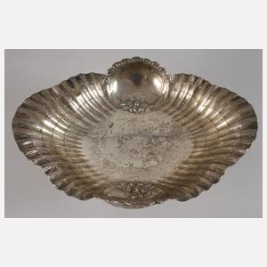 Großer Silbertafelaufsatz aus Adelsbesitz