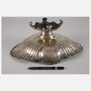 Großer Silbertafelaufsatz aus Adelsbesitz