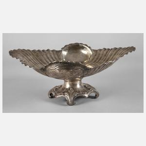 Großer Silbertafelaufsatz aus Adelsbesitz