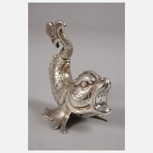 Paar figürliche Salzstreuer im Barockstil