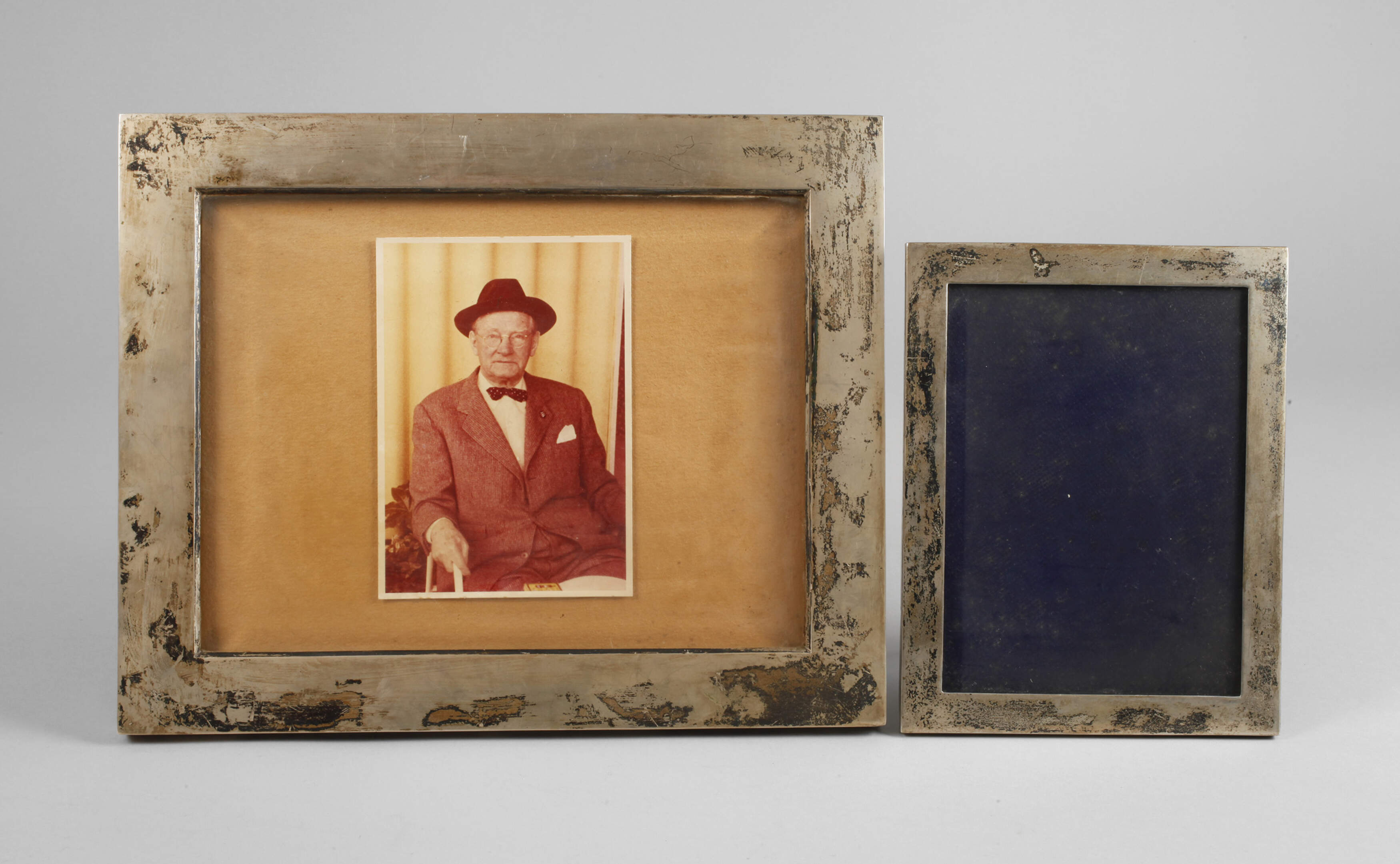 Silber zwei Bilderrahmen