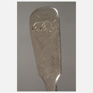 Silber zehn Speiselöffel