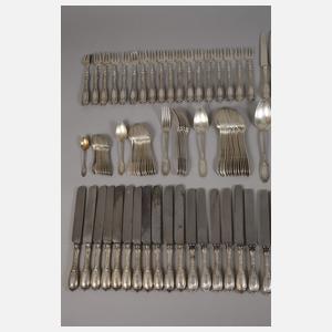 Silber umfangreiches Besteck aus Adelsbesitz