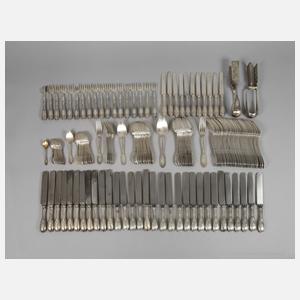 Silber umfangreiches Besteck aus Adelsbesitz