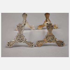 Silber zwölf Messerbänkchen im gotischen Stil