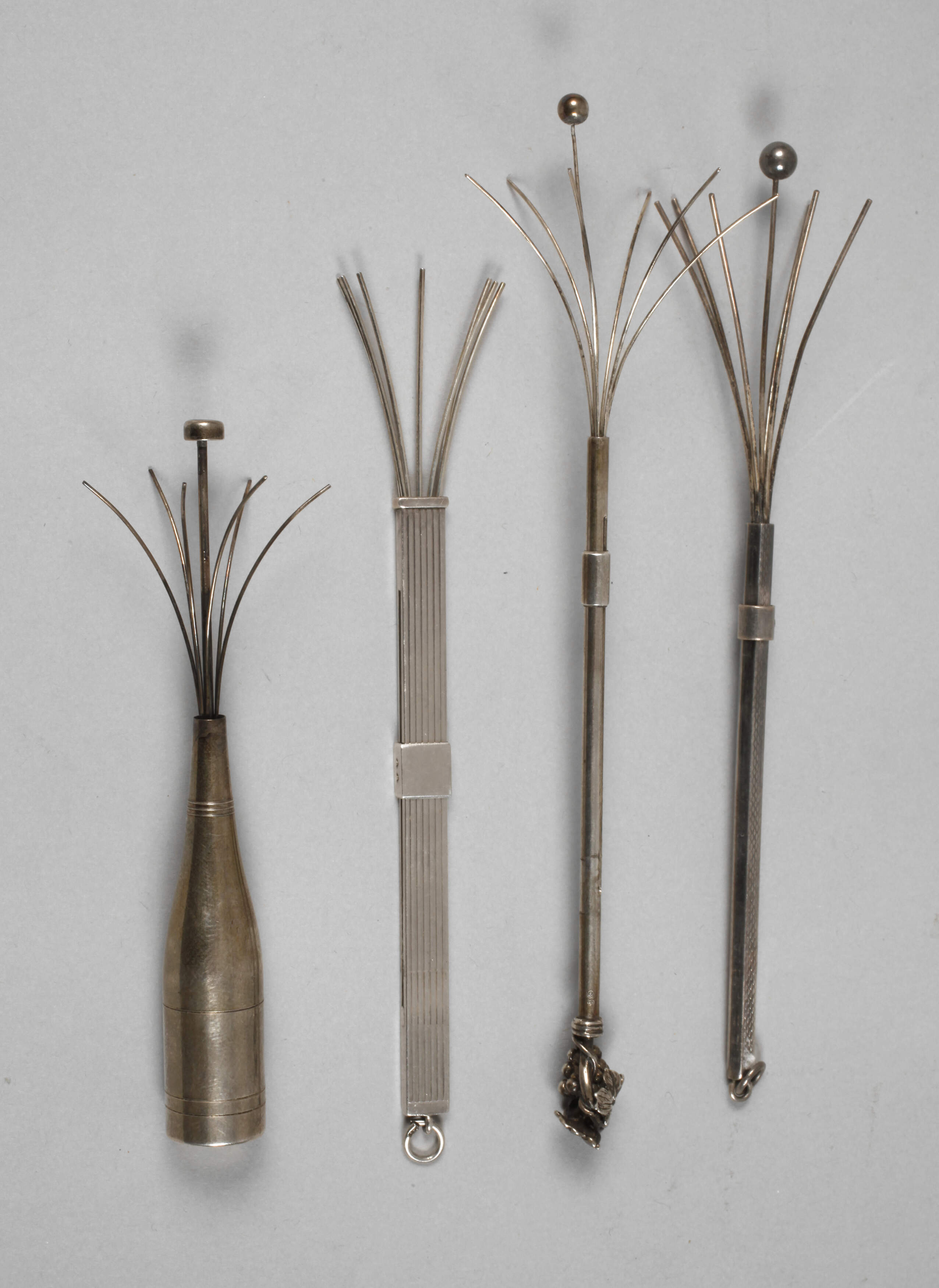 Vier Champagnerquirle