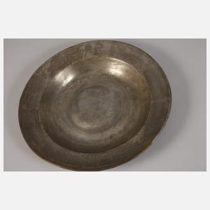 Zinnteller Doppeladler