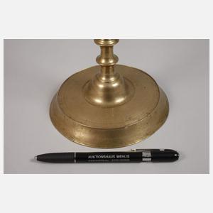 Spulenleuchter Messing