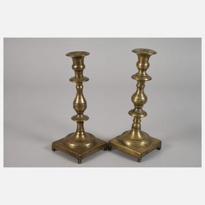 Sechs Messingleuchter