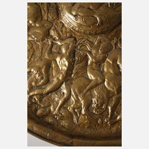 Große Prunkwandplatte Amazonenschlacht