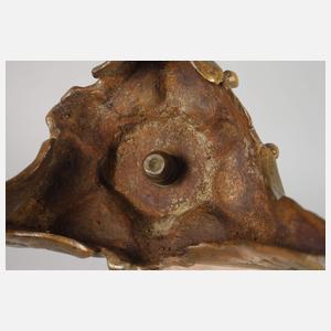 Figürlicher Messingleuchter