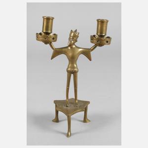 Leuchtermann Messing