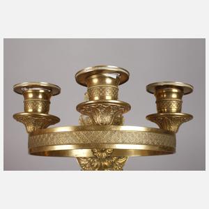 Paar klassizistische Wandleuchter