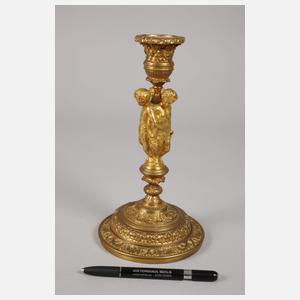 Paar figürliche Bronzeleuchter