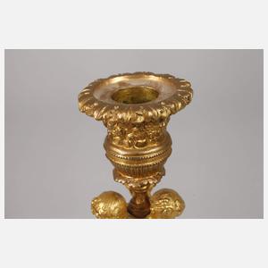 Paar figürliche Bronzeleuchter