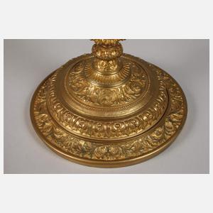 Paar figürliche Bronzeleuchter