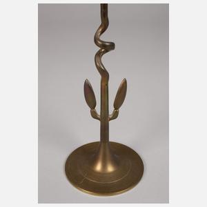 Paar Designleuchter Messing