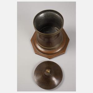 Kupfer Tabakdose Biedermeier