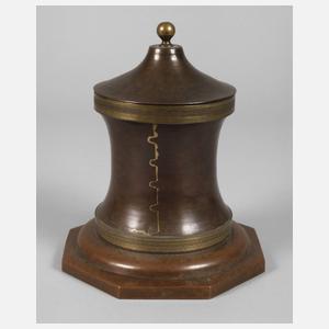 Kupfer Tabakdose Biedermeier