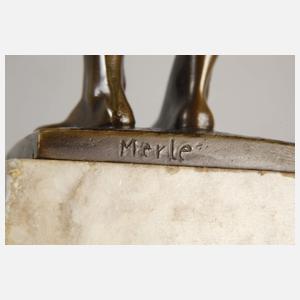 Olympionike mit Göttin Victoria