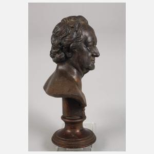 Leonard Posch, kleine Büste Goethe