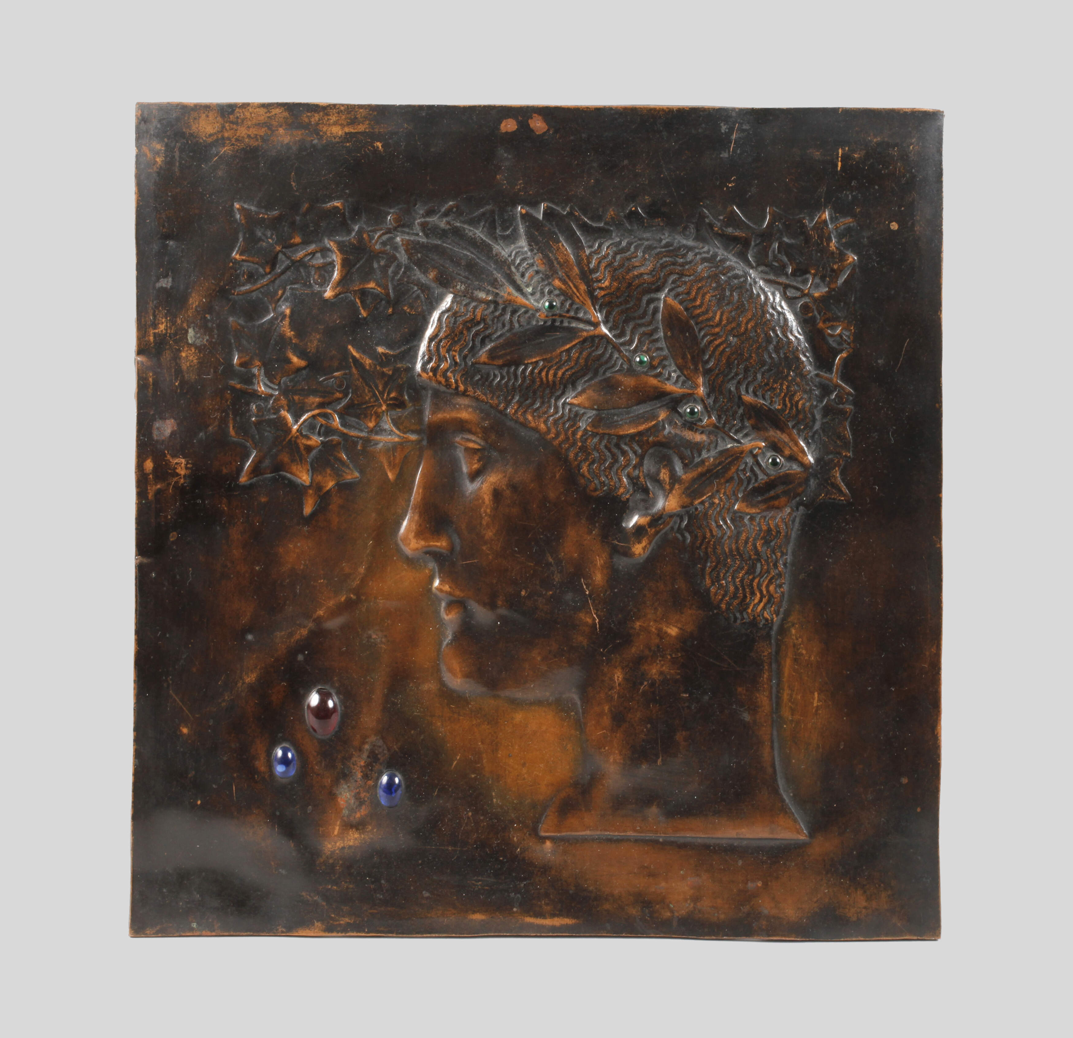 Reliefplatte Georg Klimt attr.