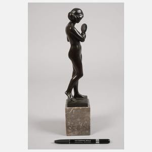 Reinhard Schnauder, Weiblicher Akt mit Spiegel