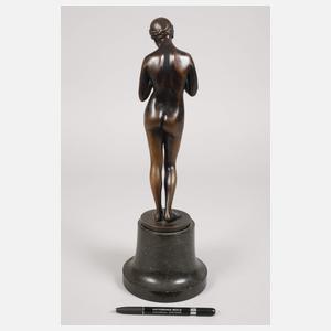 Josef Moest, stehender weiblicher Akt
