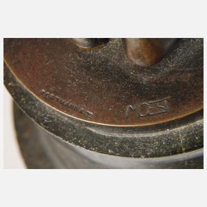 Josef Moest, stehender weiblicher Akt