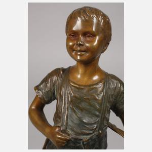 Carl Kauba, Junge mit Reifen