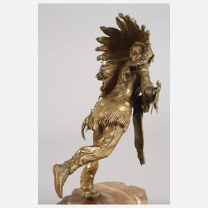 Carl Kauba, Indianerhäuptling