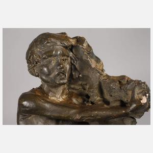 Arnold Rechberg attr., Bozetto liegender Akt