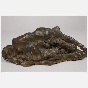 Arnold Rechberg attr., Bozetto liegender Akt