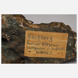 Arnold Rechberg attr., Bozetto liegender Akt