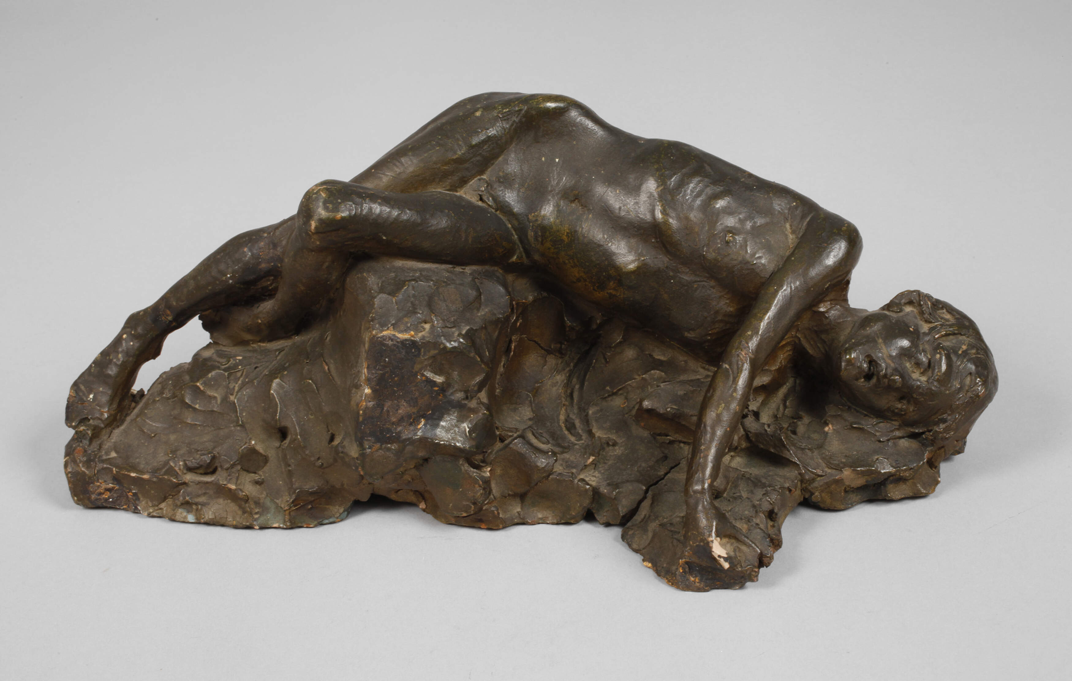 Arnold Rechberg attr., Bozetto liegender Akt