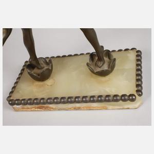 Paar Art déco-Tänzerinnen