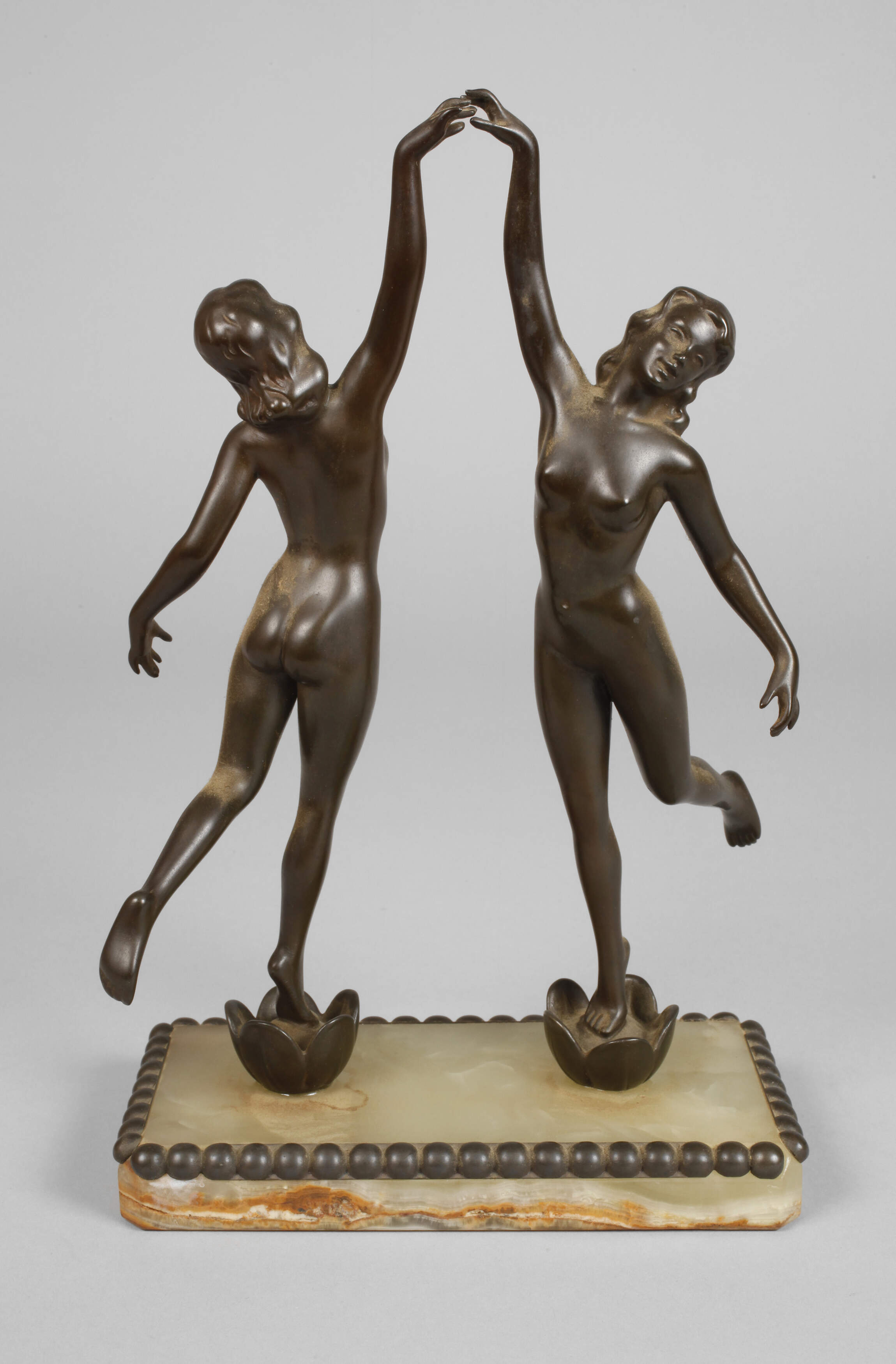 Paar Art déco-Tänzerinnen