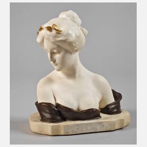 Büste einer Jugendstilschönheit