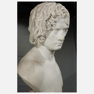 Übergroße Antikenrezeption Portraitbüste Arminius