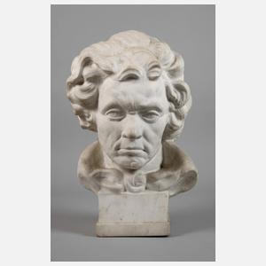 Monogrammist EE, Büste Ludwig van Beethoven