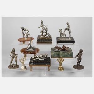 Konvolut erotische Kleinbronzen