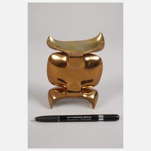 Moderne Bronze Stier
