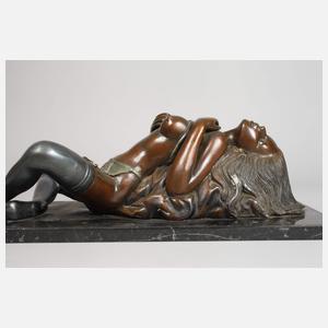 Erotischer weiblicher Akt