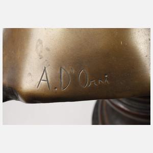 nach Achille D’Orsi, Büste eines Fuhrmanns