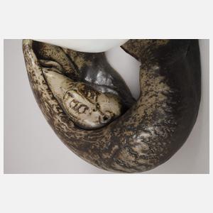 Dr. Peter Kobbe, Keramikobjekt als Tischlampe